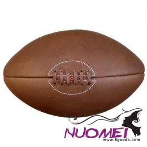 A0223 SIZE 5 ORIGINAL ANTIQUE EFFECT LEATHER RUGBY BALL
