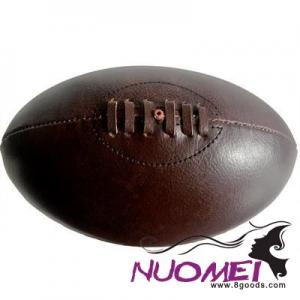 A0225 VINTAGE LEATHER RUGBY BALL
