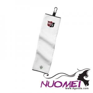 H0237 WILSON STAFF MICROFIBRE EMBROIDERED GOLF TOWEL