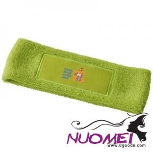 H0248 ROGER FITNESS HEAD BAND in Lime