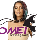 D1266 Outre Color Bomb Synthetic Lace Front Wig