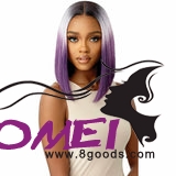 D1295 Outre Color Bomb Synthetic Lace Front Wig