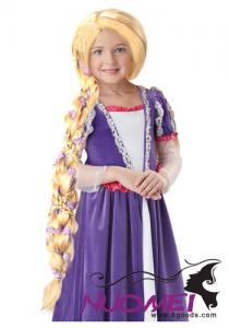CW0179 Rapunzel Costume Wig with Flowers