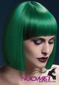 CW0425 Womens Fever Green Lola Heat Styleable Wig