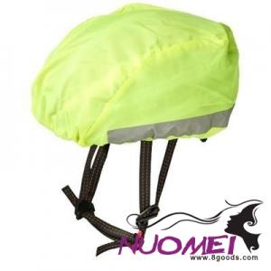 A0209 ANDRÉ REFLECTIVE AND WATERPROOF HELMET COVER in Neon Fluorescent Yellow