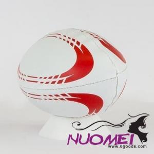 A0218 MINI SIZE 0 SOFT FILLED RUGBY BALL in PVC