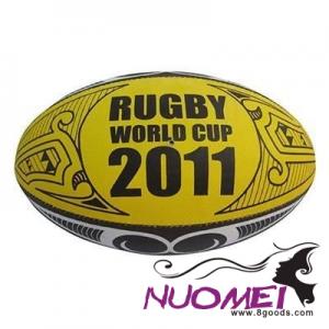 A0227 RUBBER PROMOTIONAL RUGBY BALL