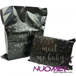 A0311 RECYCLED BLACK MAILING BAG