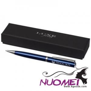 D0690 CITY LACQUERED BALL PEN in Navy-silver