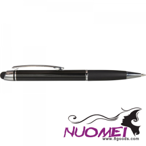 H0644 BALL PEN with Colour Grip in Black