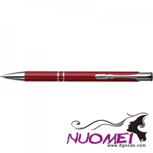H0652 PUSH BUTTON BALL PEN in Red